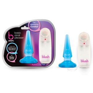 B Yours Basic Anal Pleaser Vibr Plug Blu