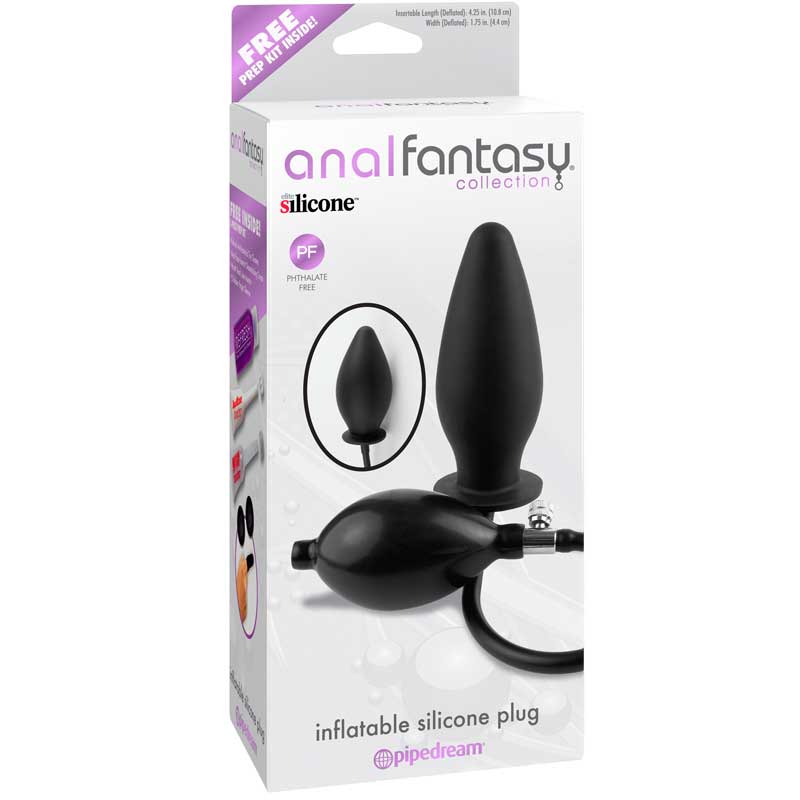 AFC Inflatable Silicone Plug Black