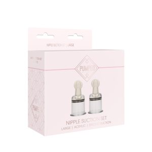 Pumped Nipple Suction Set Rose Lrg