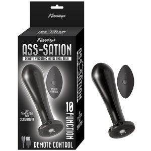 Ass-Sation Remote Vib Metal Anal Bulb Bk